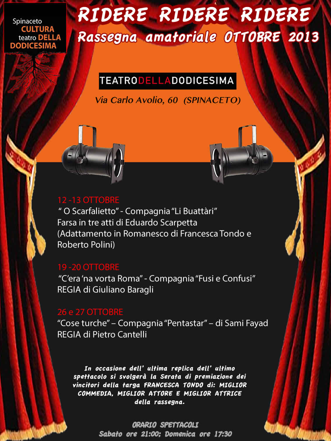 torna il Teatro della Dodicesima